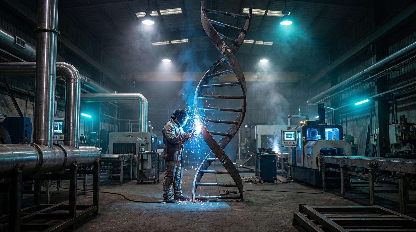 Laboratuvar Önlüğünden Kaynak Maskesine: Bilimin Metal Sanatıyla Buluştuğu Nokta